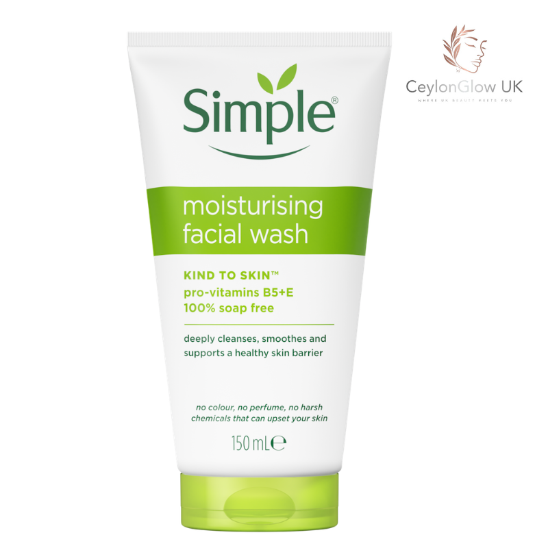 Simple Moisturising Face Wash – 150ml | In Sri Lanka
