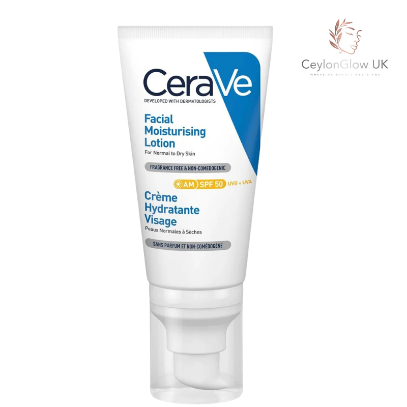 CeraVe AM Facial Moisturising Lotion SPF 50 – 52ml in Sri Lanka