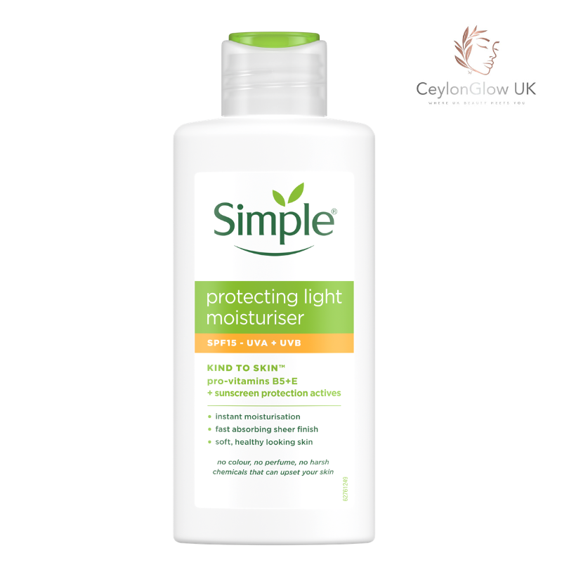 Simple Protecting Light Moisturiser SPF 15 – 125ml | In Sri Lanka
