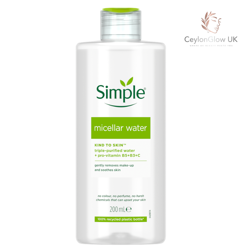 Simple Micellar Cleansing Water – 200ml | In Sri Lanka